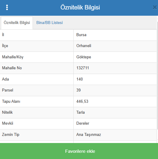 BURSA ORHANELİ GÖKTEPE MAHALLESİNDE 446M² TARLA SATILIKTIR - BURSA ORHANELİ fotoğraf 4